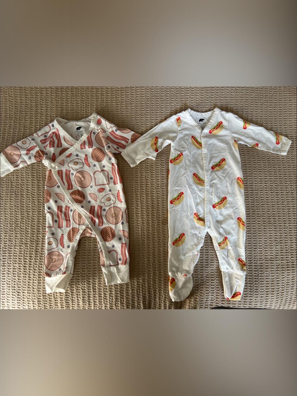 2 x Monica + Andy One Pieces- Sz 3-6 months - Great Condition